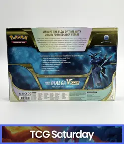 2022 POKEMON ORIGIN FORME DIALGA VSTAR PREMIUM COLLECTION BOX SEALED - Image 2