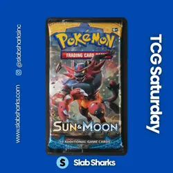 2017 POKEMON SUN & MOON BASE SET SEALED BOOSTER PACK INCINEROAR ART - Image 1