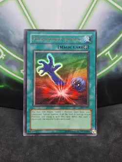 Yugioh Premature Burial PSV-037 Ultra Rare Original Print MP - Image 1