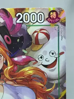 One Piece TCG Nami OP14-031 Alt Art SR The Azure Sea’s Seven English OP14 TCG - Image 2