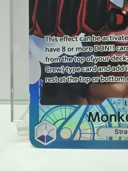 One Piece Tcg Monkey D Luffy Alt Art Leader OP11-040 A Fist of Divine Speed NM - Image 3