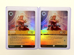 Disney Lorcana Fabled - Aurora, Holding Court #206/204 Epic Rainbow Foil (2) - Image 1
