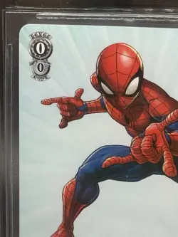2021 Weiss Schwarz Marvel Spider-Man Rare Japanese MAR/S89-102 BGS BLACK LABEL - Image 2