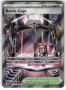 POKEMON BATTLE CAGE 116/094 ULTRA RARE PHANTASMAL FLAMES HOLO NM - Image 1