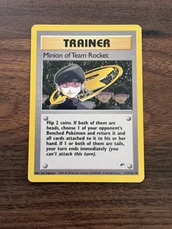 Minion of Team Rocket 113/132 Gym Heroes Regular NM - Image 1
