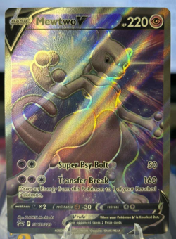 Pokemon Mewtwo V SwSh229 NM - Image 1