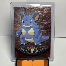 Nidoqueen Topps Chrome Pokemon TV Animation Edition #31 2000 - Image 1