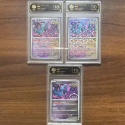 Pokemon TOC 10 Chinese Flutter Mane CBB4C 2803/07 Holo Lot*3 Gem Pack NS15 - Image 1