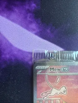 Mew ex SVP 053 Pokemon TCG Scarlet Violet 151 Black Star Promo Full Art SEALED - Image 2