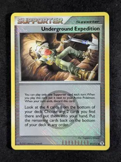 2009 Pokemon UNDERGROUND EXPEDITION #97/111 Platinum Rising Rivals Reverse Holo - Image 1