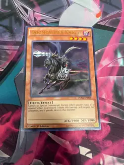 YUGIOH - DOOMCALIBER KNIGHT - ULTRA RARE - 1ST ED - DUSA - NM - Image 1