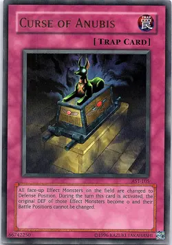 Curse of Anubis Unlimited Ultra Rare Ancient Sanctuary AST-105 NM - Image 1