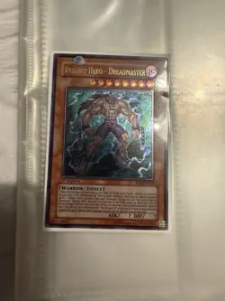 Yu-Gi-Oh Destiny Hero Dreadmaster EOJ-EN004 Ultimate Rare Moderately Played 1st - Image 2