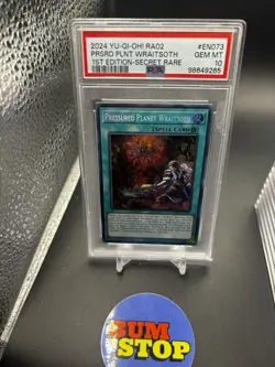Yu-Gi-Oh 2024 Pressured Planet Wraitsoth RA02-EN073 SECRET RARE PSA 10 POP 1 - Image 1