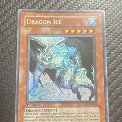 Konami Yu-Gi-Oh! Dragon Ice Gladiator's Assault 1st Ed Holo Effect GLAS-EN084 - Image 3
