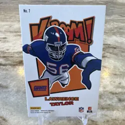 Panini Absolute 2025 NFL Kaboom Lawrence Taylor Giants Card - Image 2
