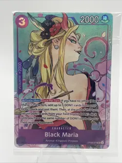 One Piece CCG Black Maria OP08-074 Illustration Box Volume 2 EN Promo SEALED! - Image 1