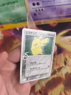 Pokemon Karte Card Holo Pikachu Meiji Chocolate Promo Pcg Ex Secret japanese LP - Image 3