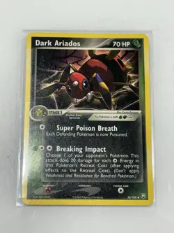 Dark Ariados 30/109 Team Rocket Returns Non Holo Pokemon TCG Card 2004 - Image 1