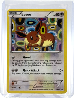 Pokemon TCG Eevee BW94 Black & White Promo Holo Card - Image 1
