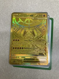 Mega Zygarde EX Pokemon Card POR 124/088 Holo Mega Evolution English - Image 1