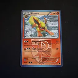 Pokemon Flareon Team Plasma 12/116 Plasma Freeze Non-Holo Card NM/LP - Image 1