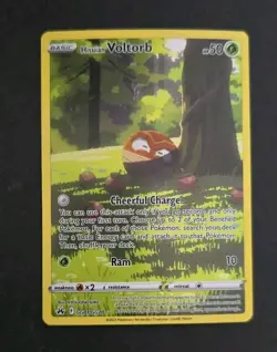 Hisuian Voltorb GG01/GG70 Holo Rare Crown Zenith Pokemon Card NM/MT - Image 1
