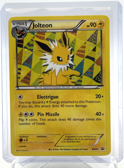 Pokemon Jolteon Holo BW91 Black & White Stage 1 90 HP Promo Card - Image 1