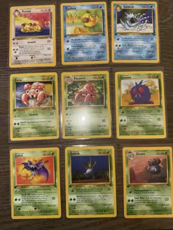 Pokemon TCG 38 Cards Lot Base/ Jungle/ Fossil (Uncommon cards from images + 5) - Image 1