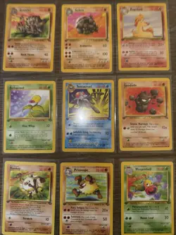 Pokemon TCG 38 Cards Lot Base/ Jungle/ Fossil (Uncommon cards from images + 5) - Image 2