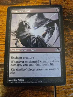 MTG Vampiric Link - Planar Chaos Moderately Played English - Image 1