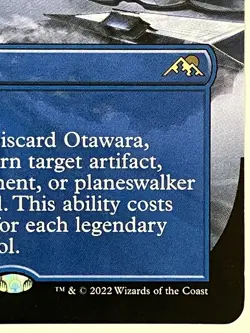 Otawara, Soaring City NM Borderless Kamigawa Neon Dynasty 414 MTG Regular - Image 4