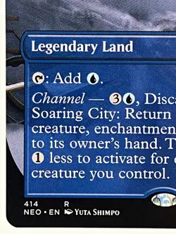 Otawara, Soaring City NM Borderless Kamigawa Neon Dynasty 414 MTG Regular - Image 5