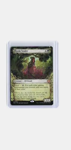 Bloom Tender MTG Lorwyn Eclipsed #M 324 Mythic Rare Showcase Creature - Image 1