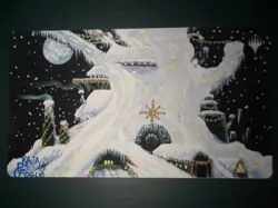 MTG Mishra's Factory Winter Antiquities Playmat Ultra PRO Magic the Gathering - Image 1