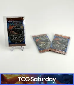1996 MAGIC THE GATHERING: URZA'S LEGACY SEALED BOOSTER PACK LOT OF 3 - Image 1