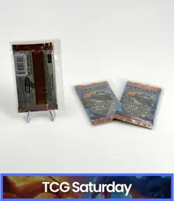 1996 MAGIC THE GATHERING: URZA'S LEGACY SEALED BOOSTER PACK LOT OF 3 - Image 2