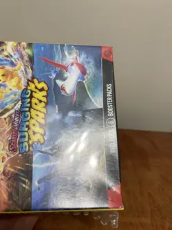Pokemon Surging Sparks SV08 Booster Bundle TCG 6 packs New Sealed - Image 4