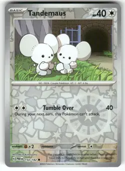 POKEMON TANDEMAUS 154/182 COMMON PARADOX RIFT REVERSE HOLO NM - Image 1