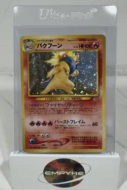 Pokemon TCG Neo Genesis Typhlosion Japanese 157 Rare Holo 🔥 - Image 1