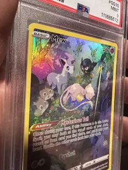 Mew GG10/GG70 Holo Pokemon TCG 2023 Crown Zenith Ultra Rare PSA 9 - Image 2