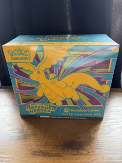 New & Sealed TCG: Ascended Heroes Pokemon Center ETB In hand - Image 1