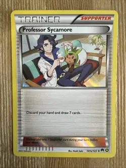 Professor Sycamore 107a/122 Alternate Art Holo Promo XY BreakPoint Pokemon HP - Image 1