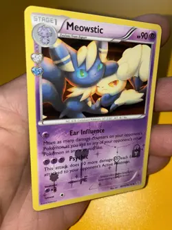 Meowstic - Pokemon Generations Radiant Collection - RC15/RC32 - Holo - NM/VLP - Image 1