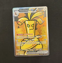 Pokemon Gholdengo ex Special Illustration Rare Full Art Holo SV04 252/182 260 HP - Image 1