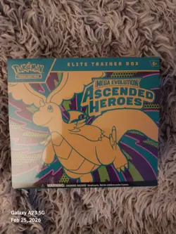 POKEMON TCG Ascended Heroes Elite Trainer Box - Factory Sealed ETB - In Hand - Image 1