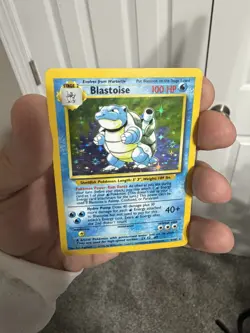 Pokemon Blastoise Base Set Holo Rare 2/102 TCG 100 LP - Image 2