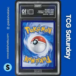 2025 POKEMON SV CHINESE GEM PACK VOL. 1 PROMO #004 PIKACHU ART RARE TAG 10 - Image 2