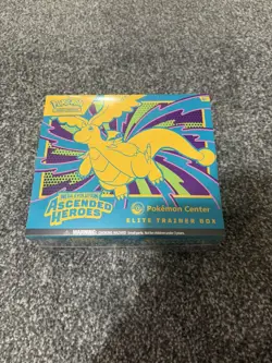 Pokemon TCG Ascended Heroes Pokemon Center Elite Trainer Box ETB - New & Sealed - Image 1