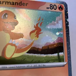 Pokemon Ascended Heroes ASC - Charmander - 020/217 - Cosmos Holo With SWIRL NM - Image 1